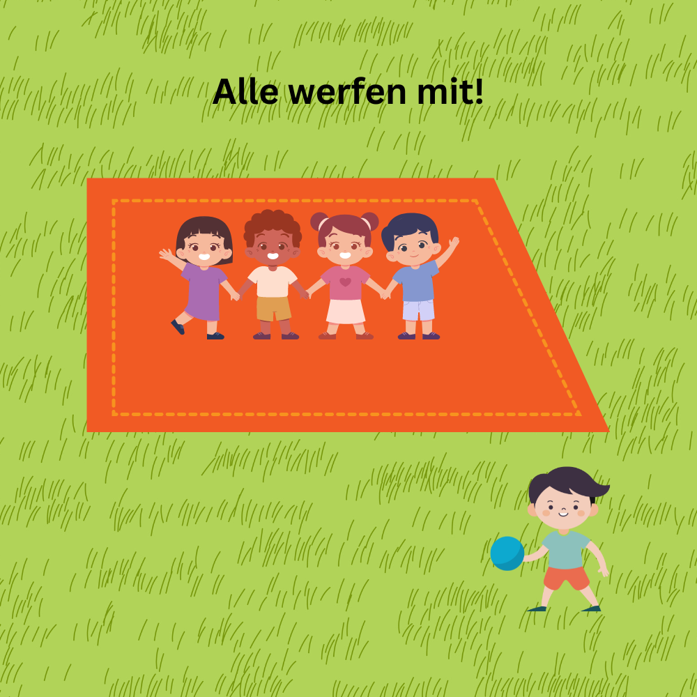 Alle werfen mit!