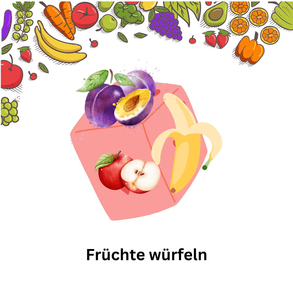 Obst und Gemüse kennenlernen