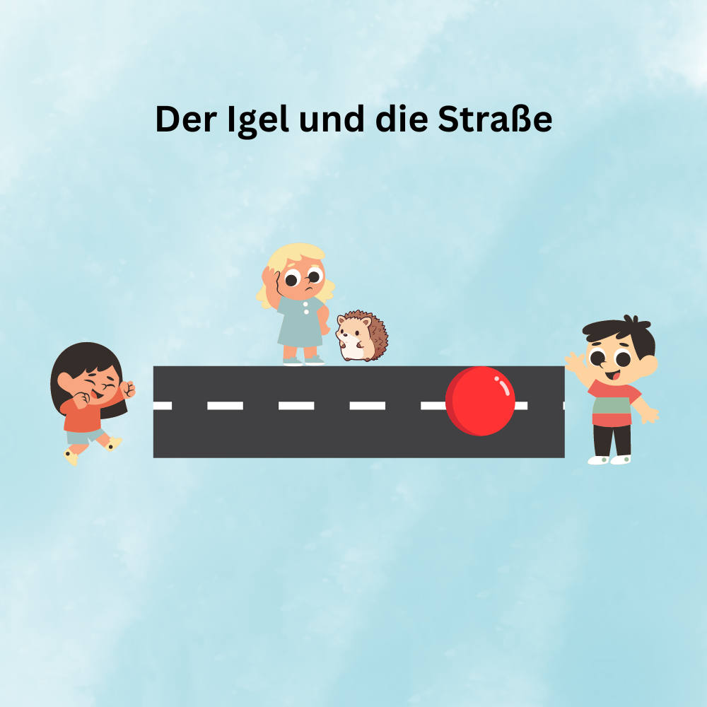 Ballspiel Der Igel und die Straße