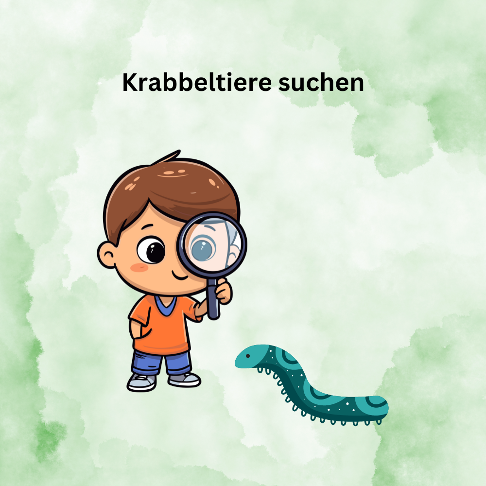 Auf Krabbeltierjagd