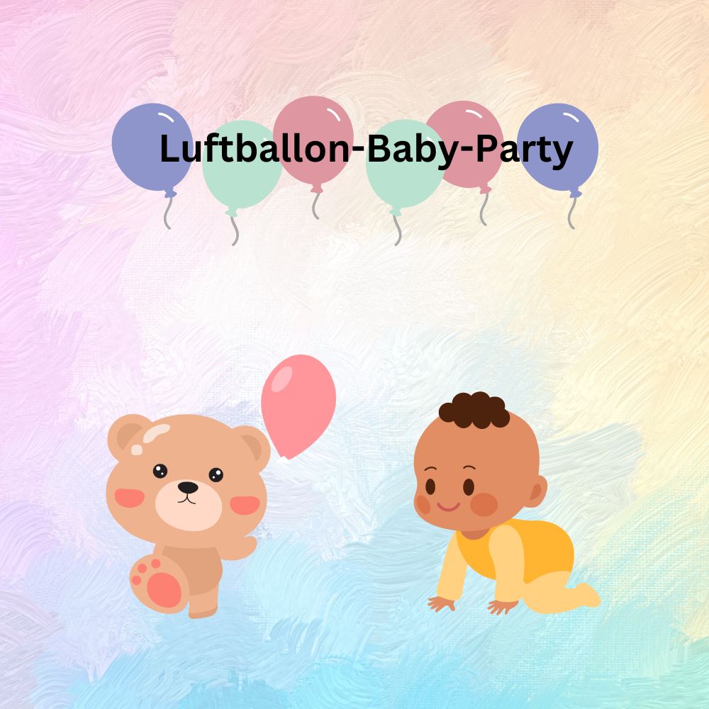 Babyspaß mit Luftballons